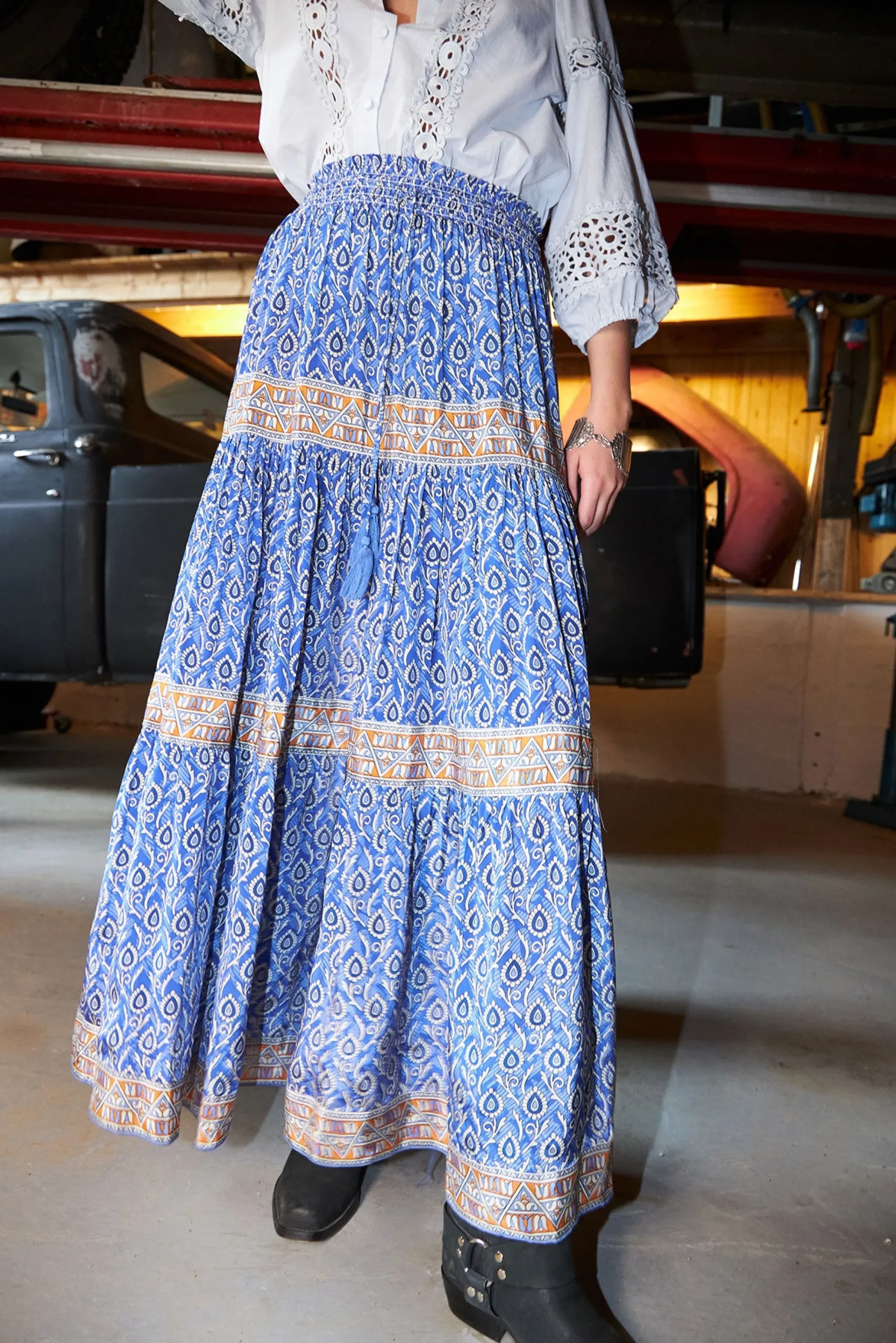 DiamondLL Maxi Skirt