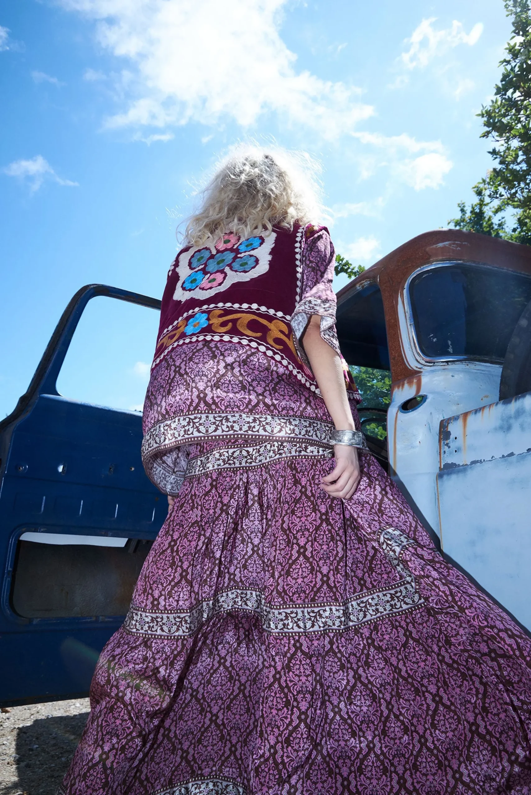 DiamondLL Maxi Skirt