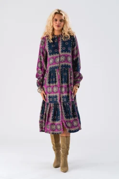 KaiaLL Midi Dress LS