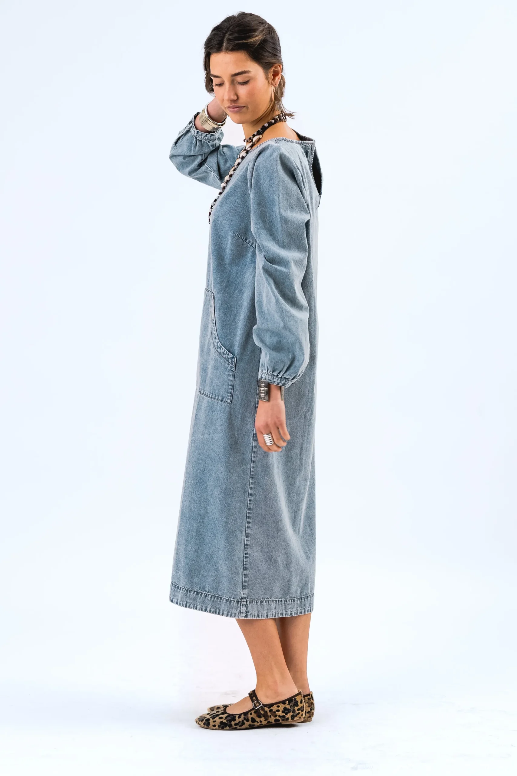 LucasLL Midi Dress LS