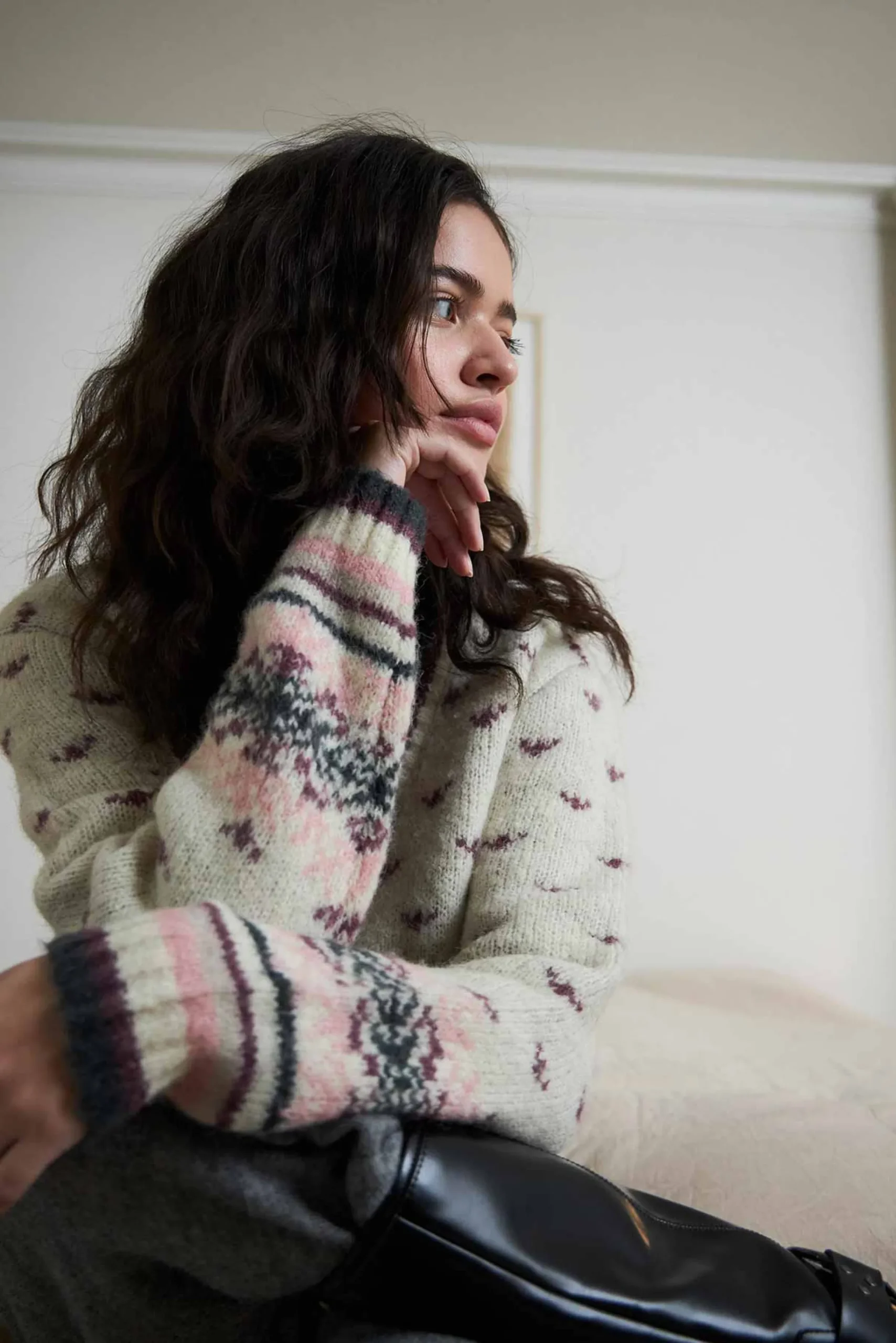 NinaLL Cardigan Knit LS
