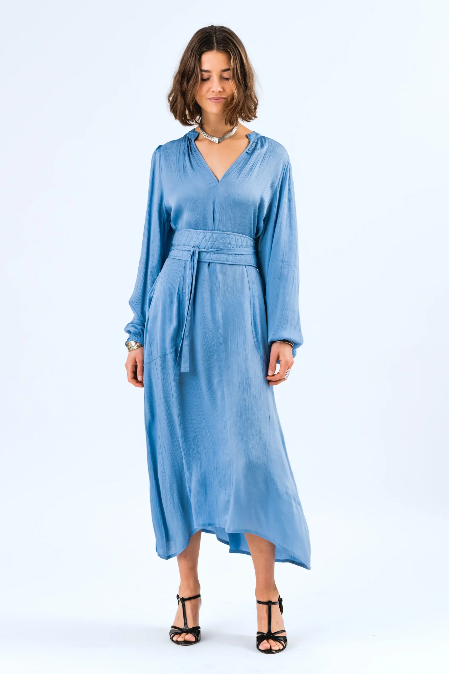 ParisLL Midi Dress LS