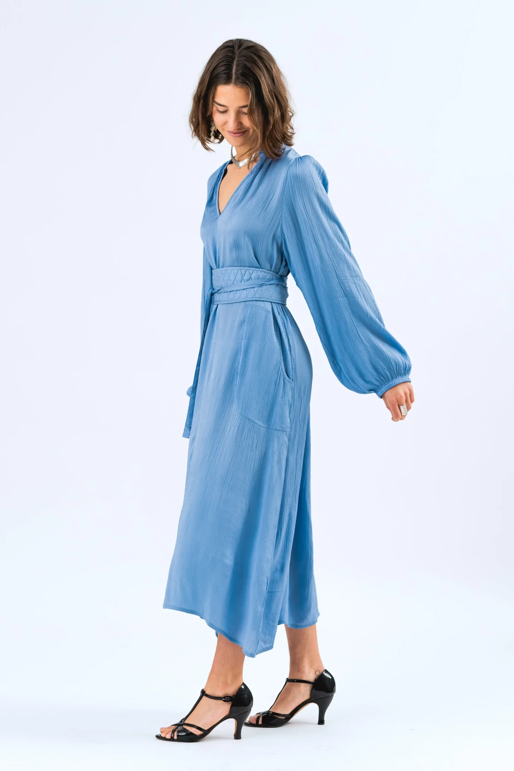 ParisLL Midi Dress LS